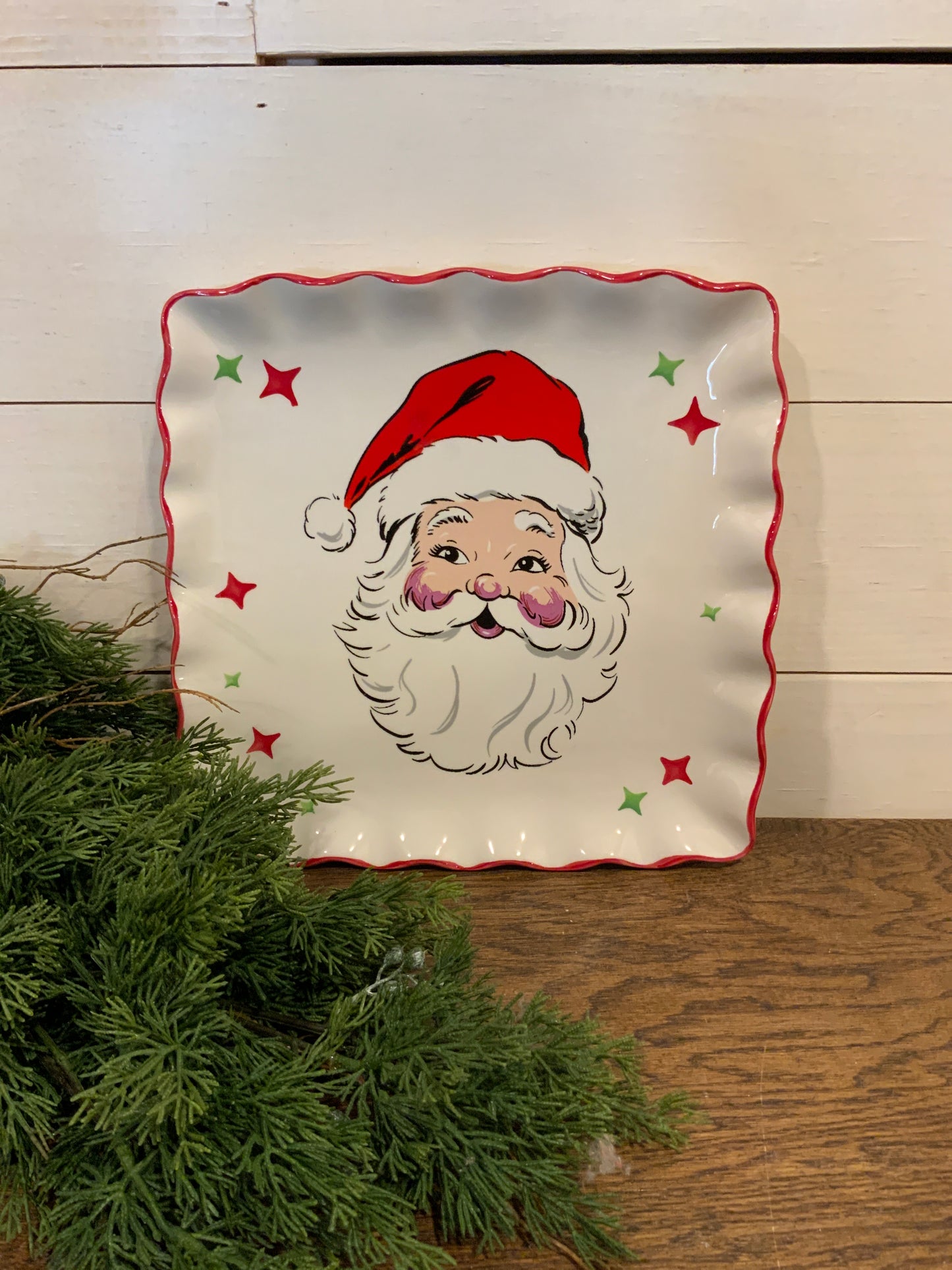 Simply Southern Santa Plate