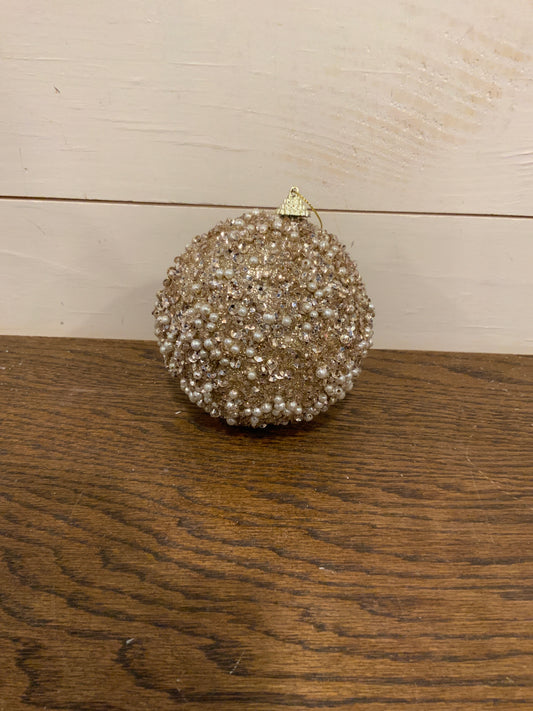 Glitter ball ornament