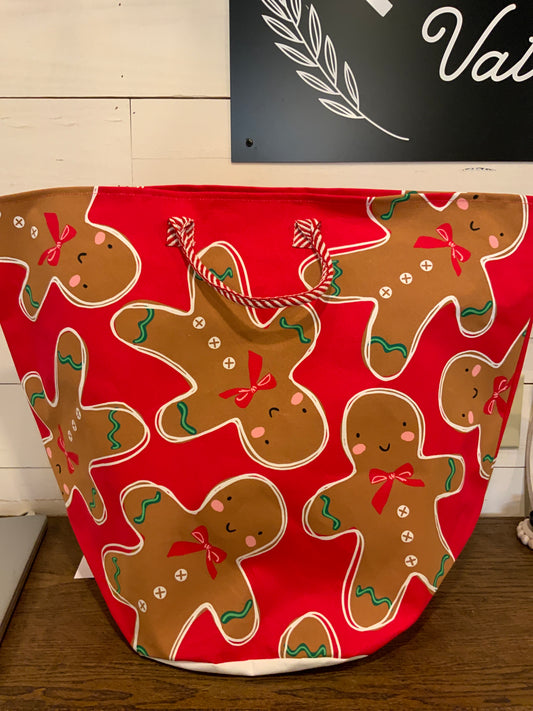 Gingerbread tote bag