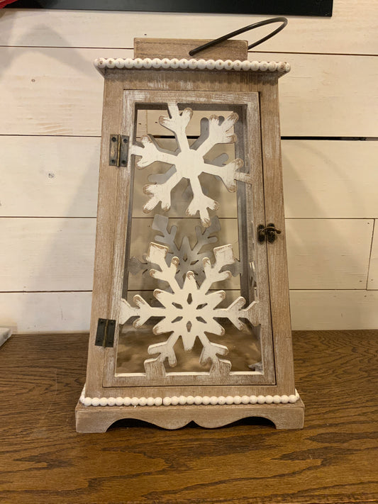 Snowflake Lantern Lg