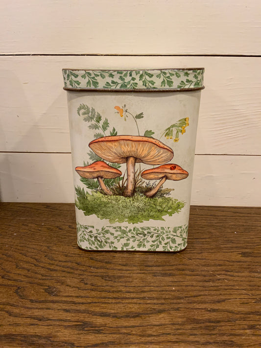 Small nesting tin - mushroom forest