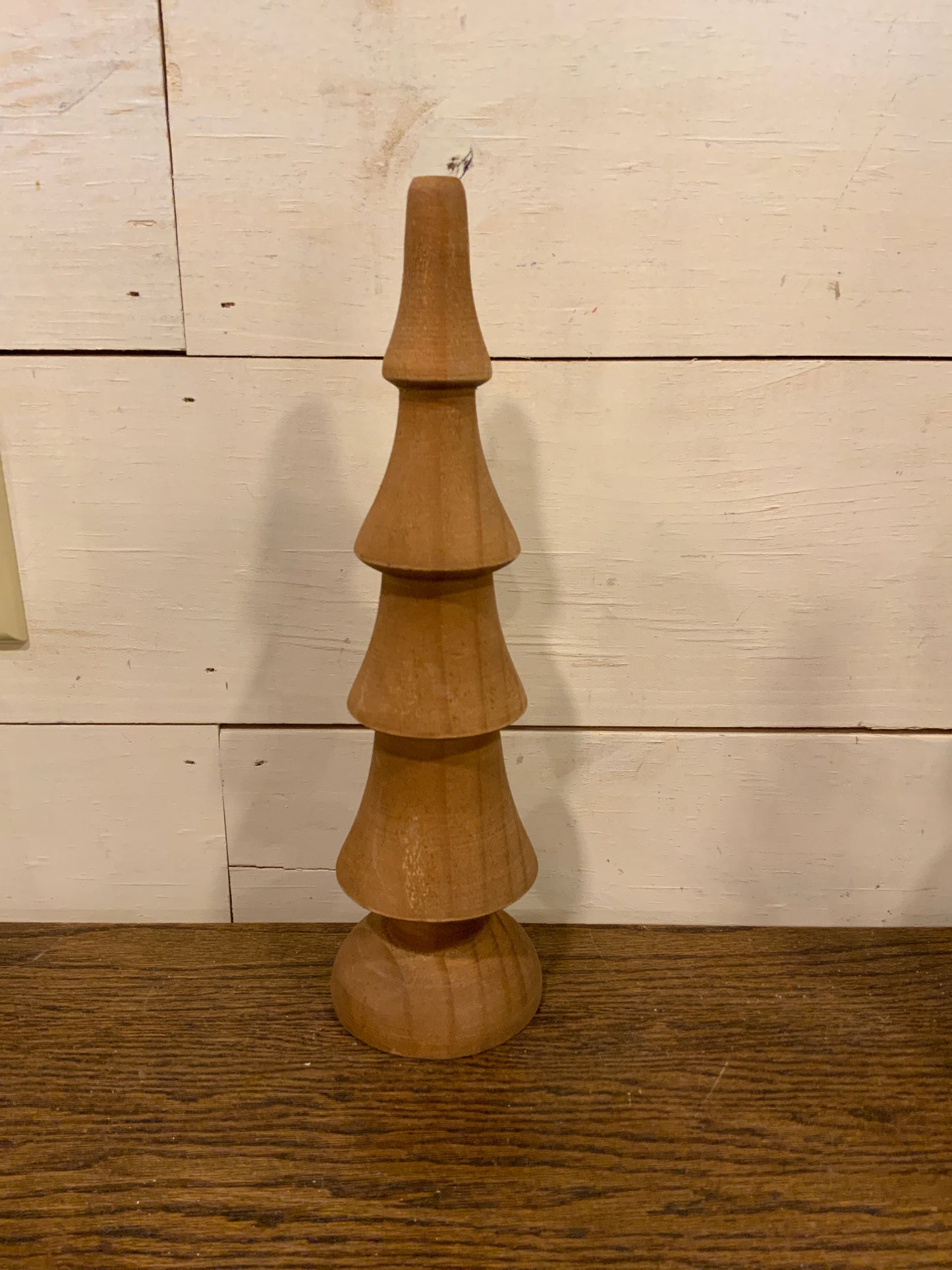 11” small wood tree