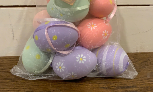 Easter egg ornaments