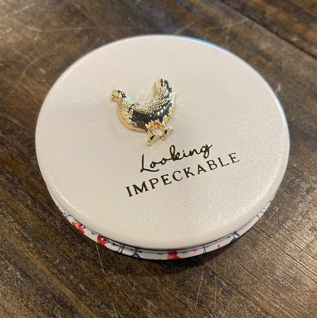 Chicken Compact Mirror