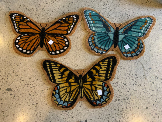 Butterfly Coir Doormat