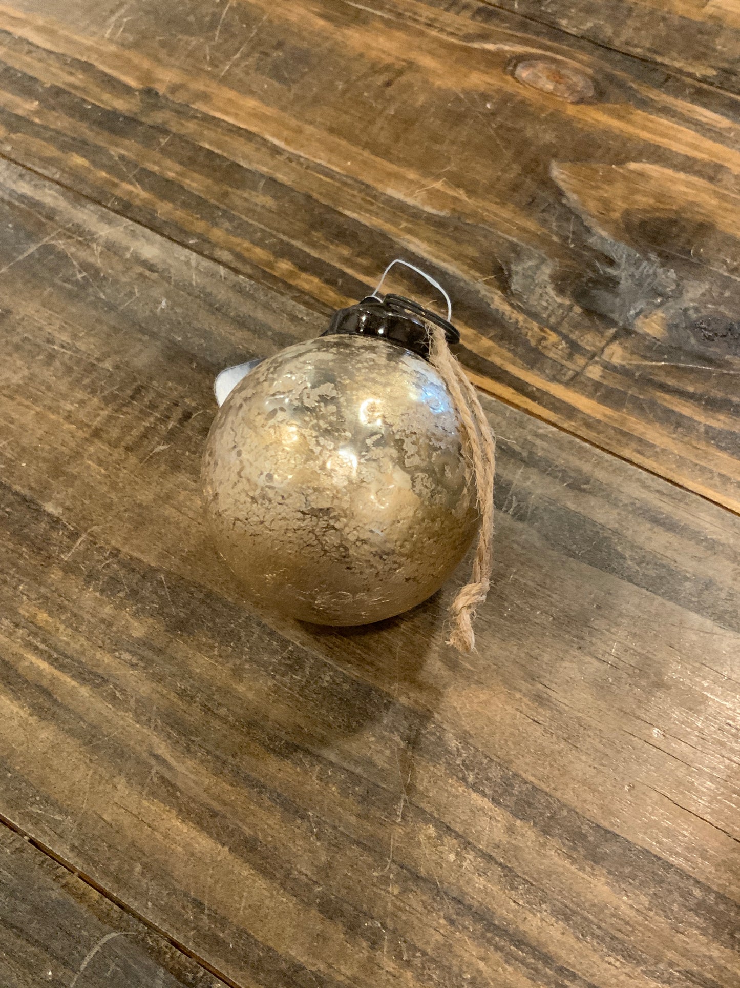 Gold Foil Ball Ornament