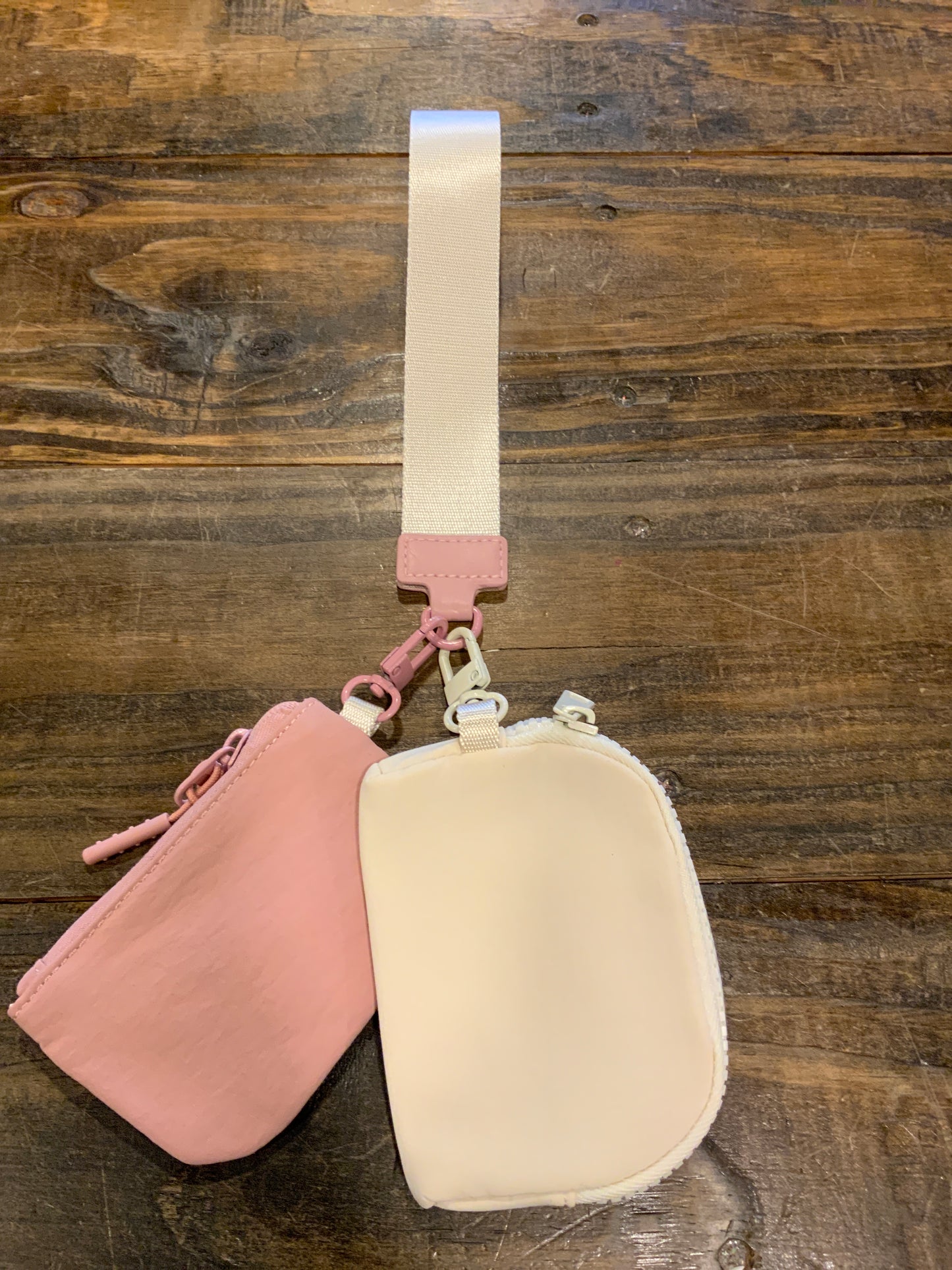 Wristlet with pouches