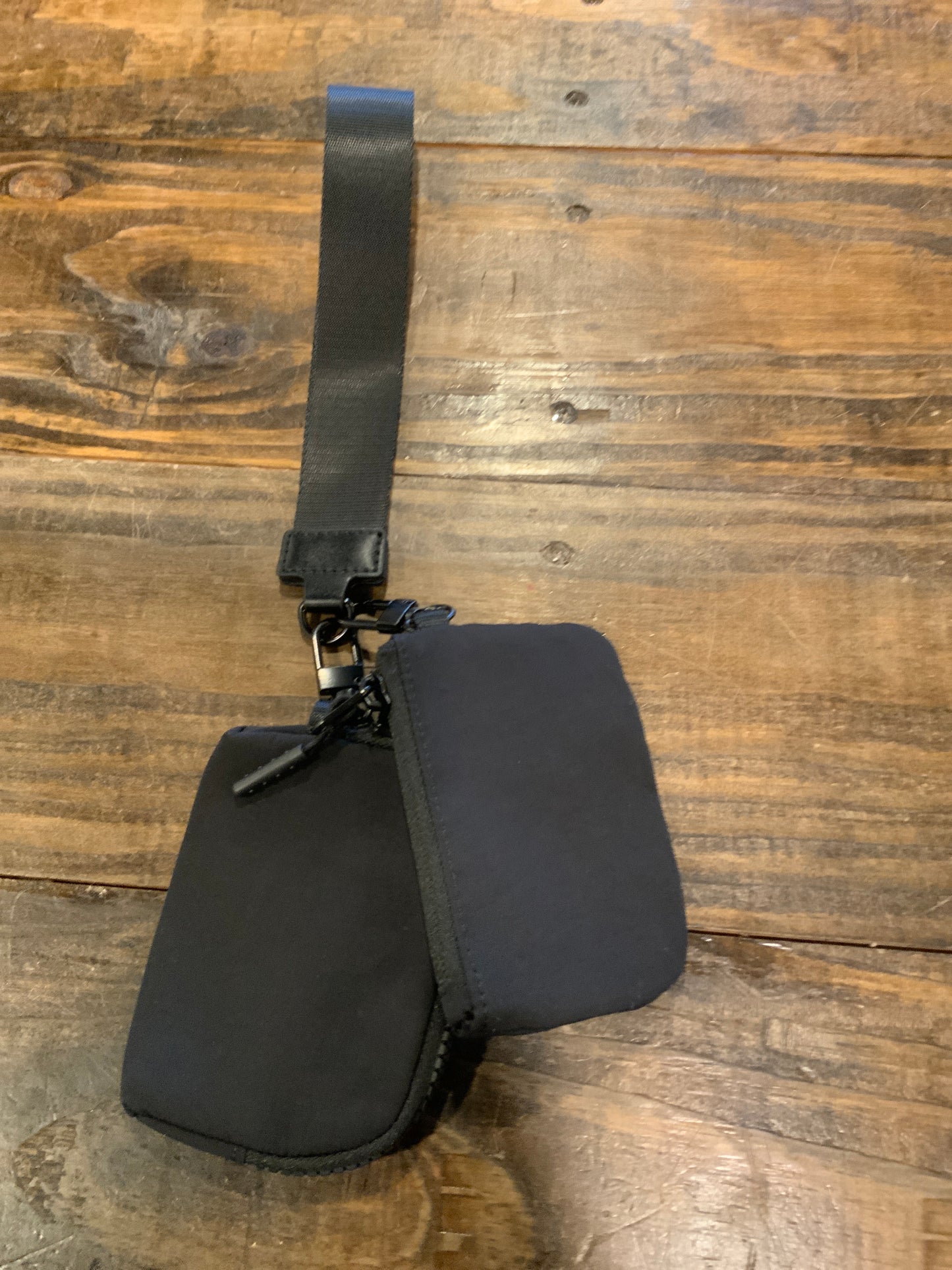 Wristlet with pouches