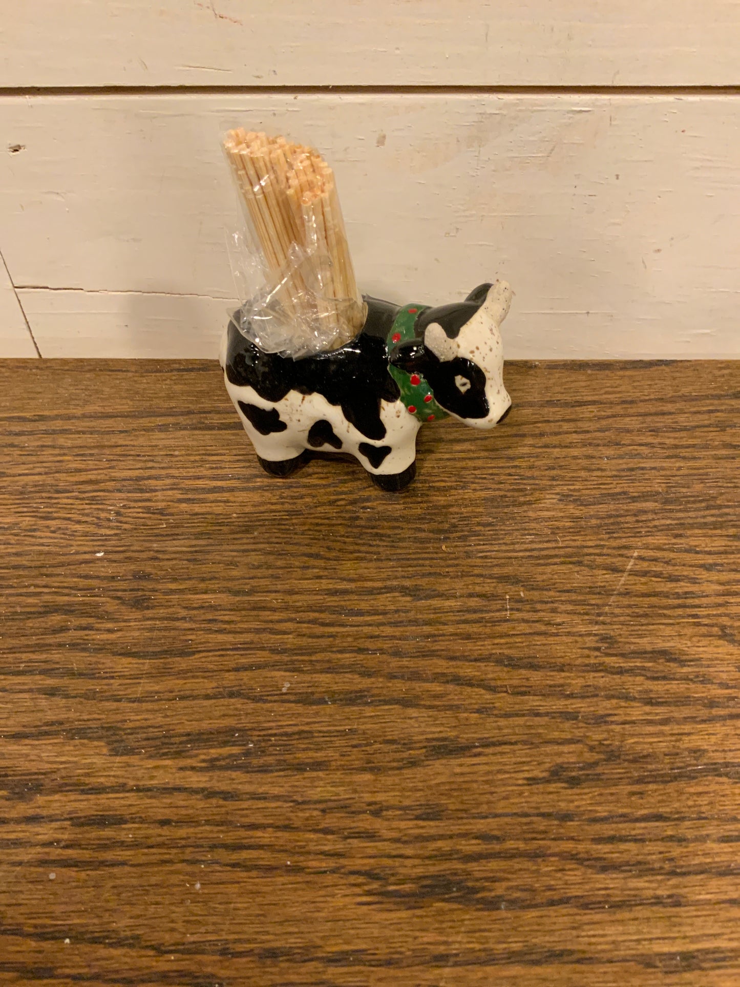 Xmas farm animal toothpick holders