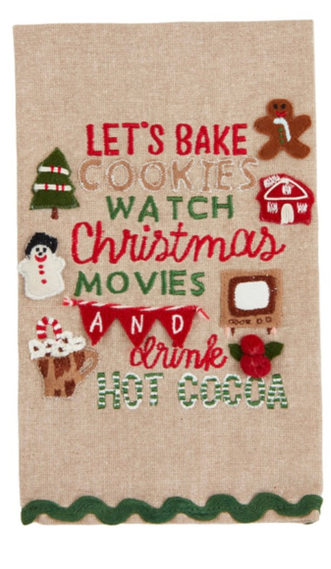 Let’s bake gingerbread towel