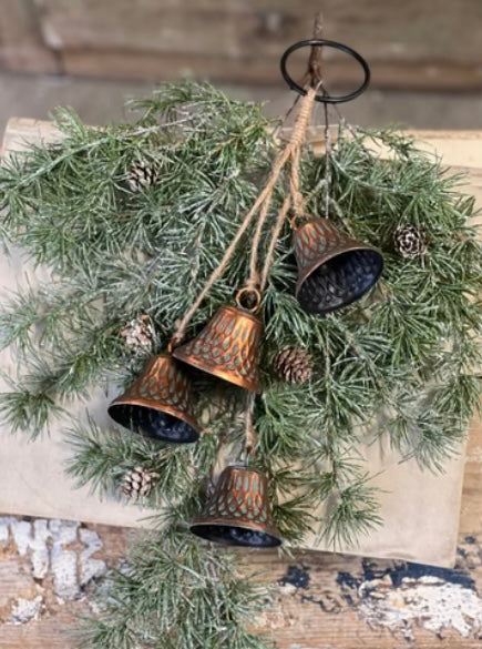 17” copper chorus bell hanging