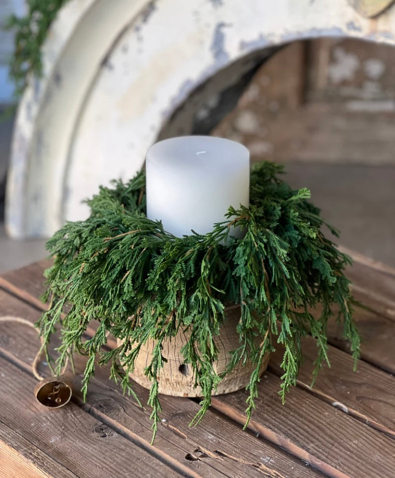 Emerald Falls Candle Ring