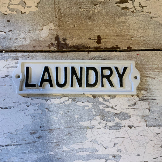 Laundry Sign