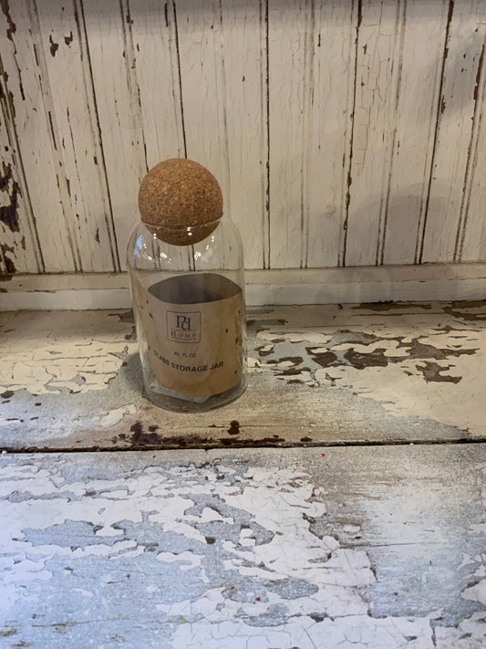 Cork Ball Jar Small