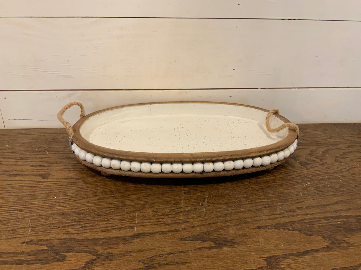 Beaded tray medium