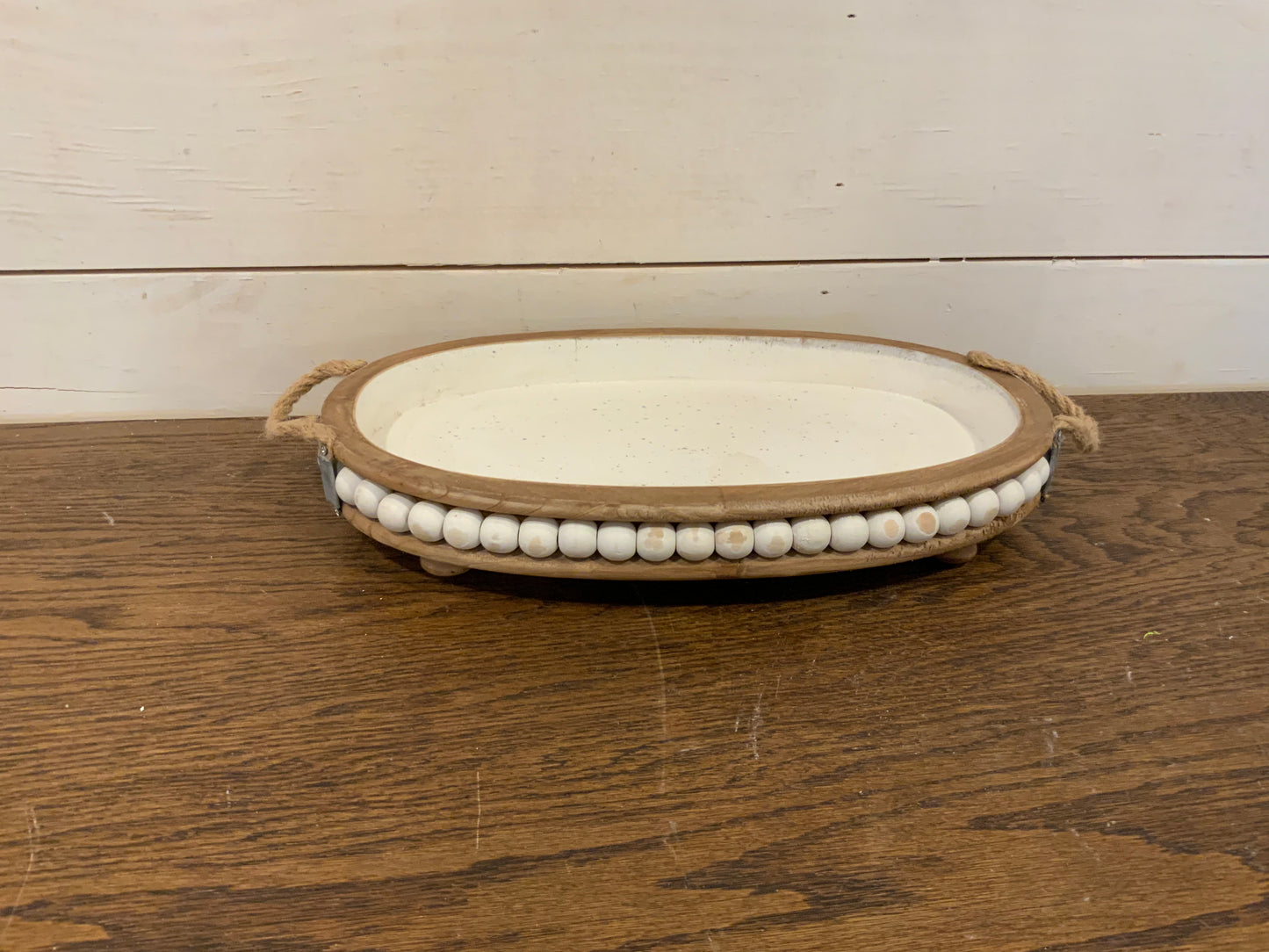 Beaded tray small