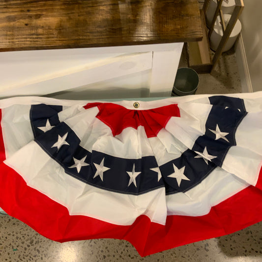 Patriotic USA bunting