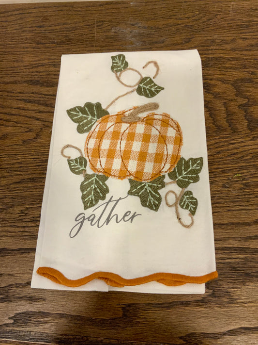 Gather towel