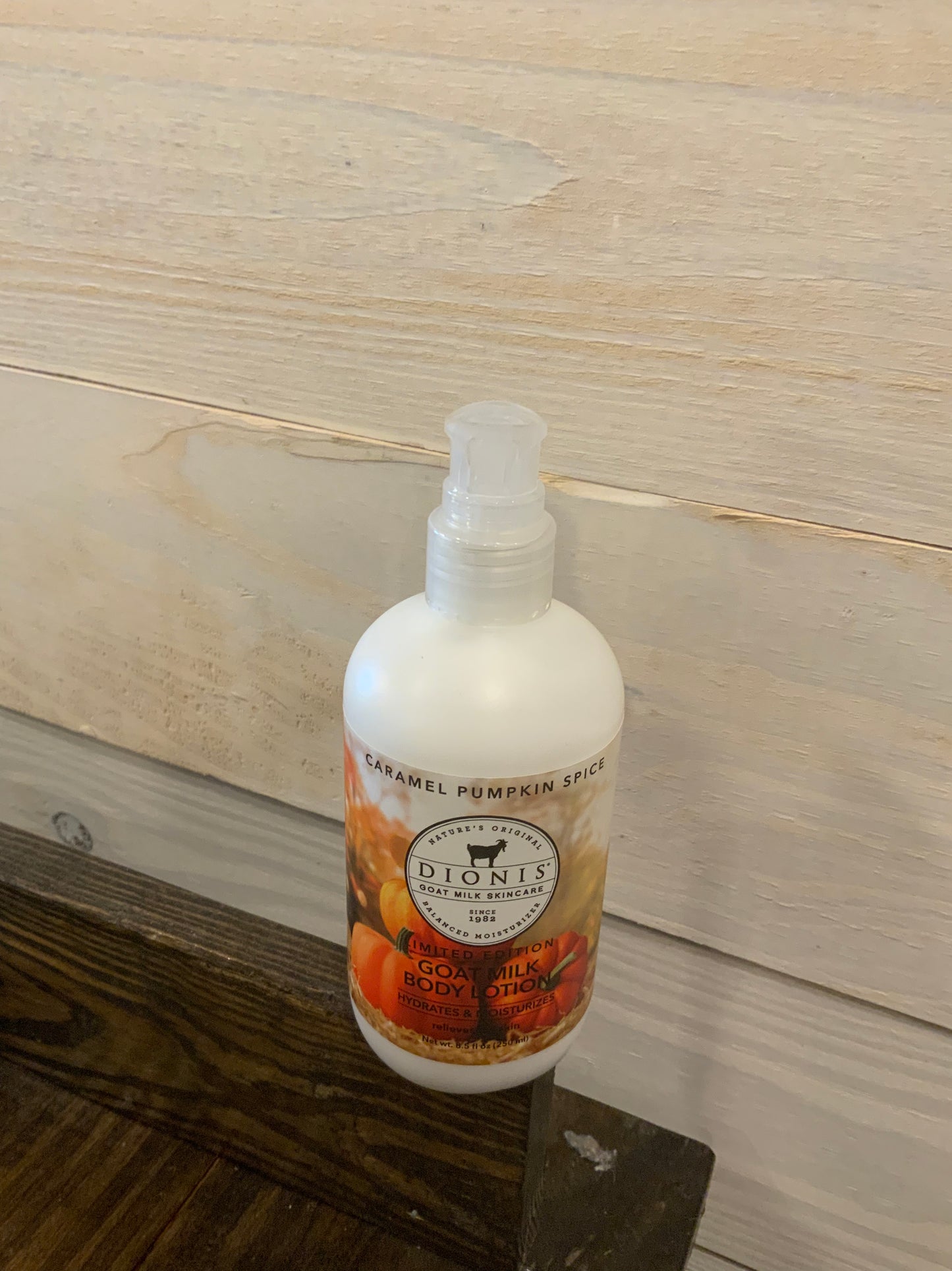 Carmel pumpkin spice lotion