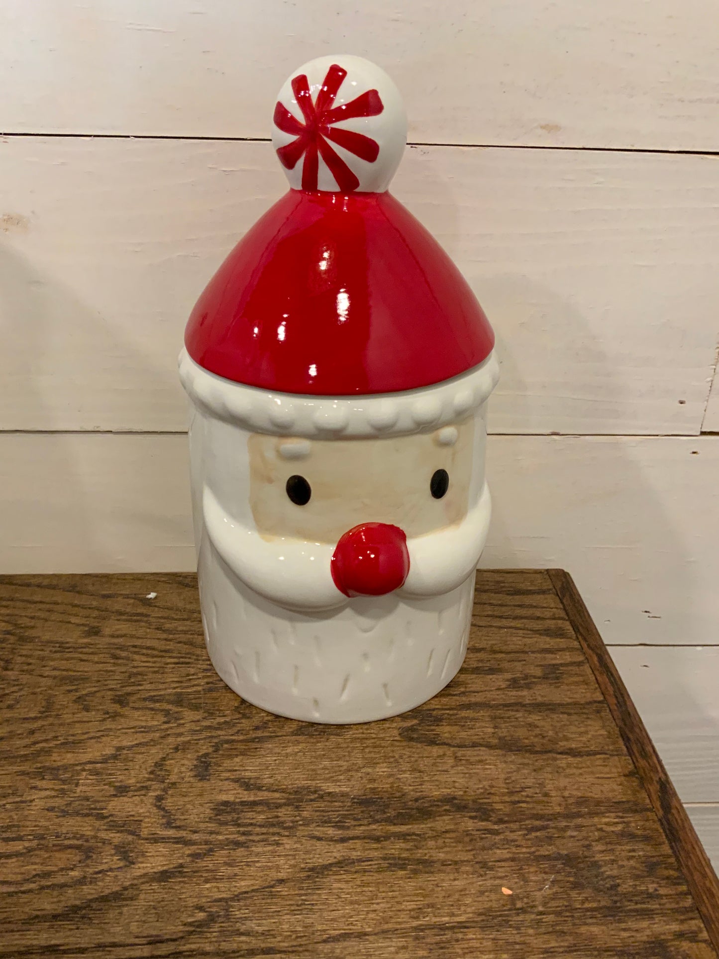 Ceramic Santa cookie jar