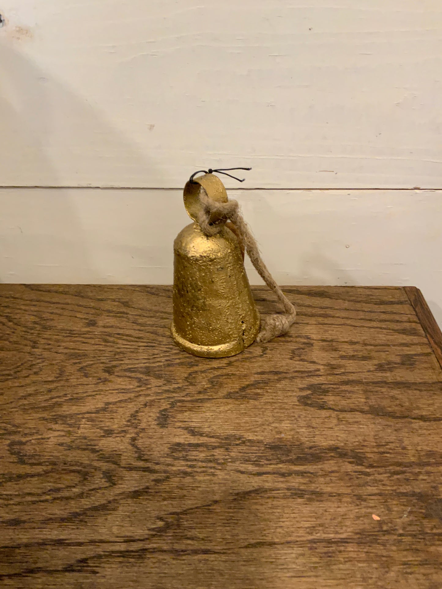 Antique gold bell