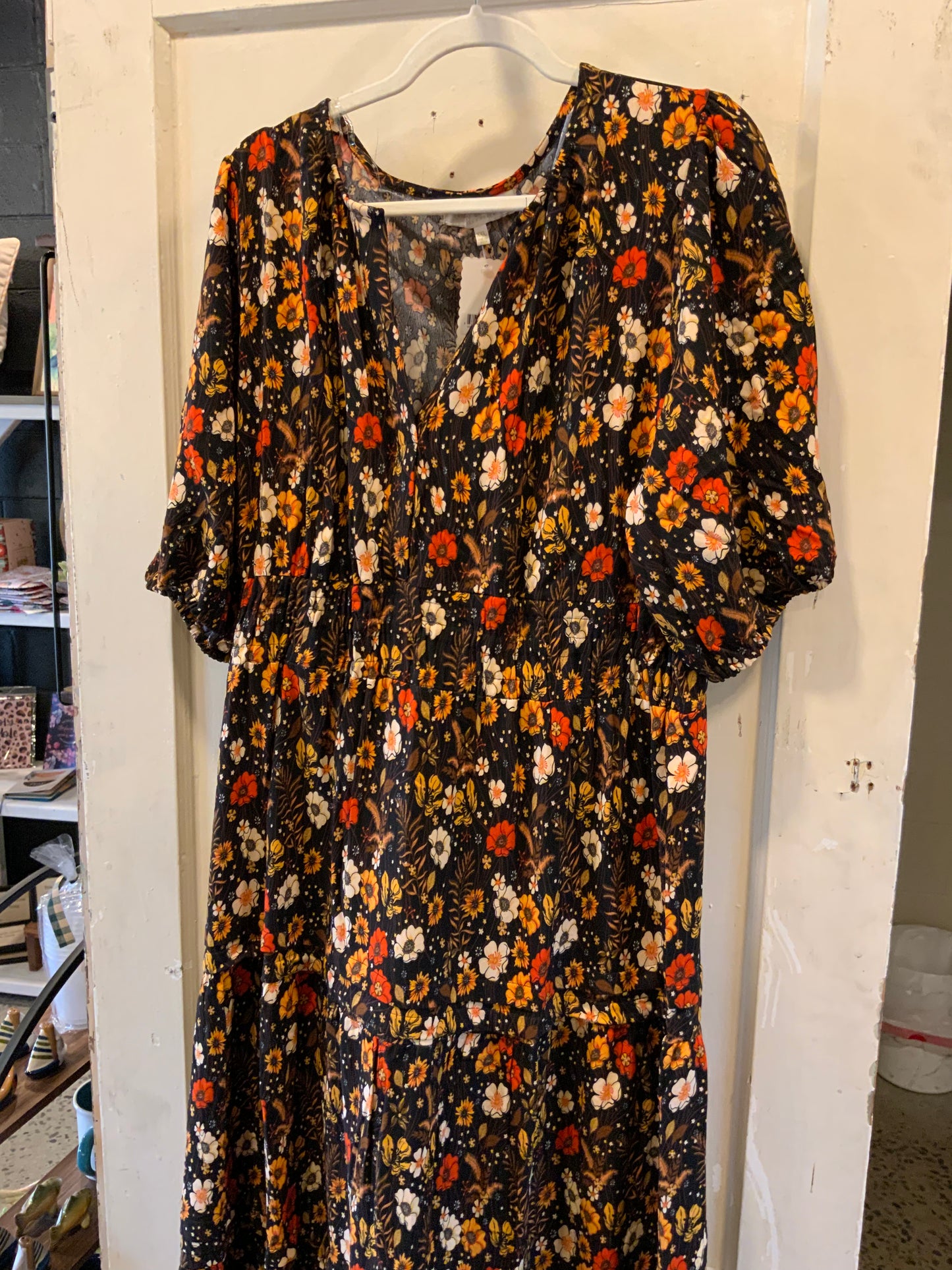 Fall long dress