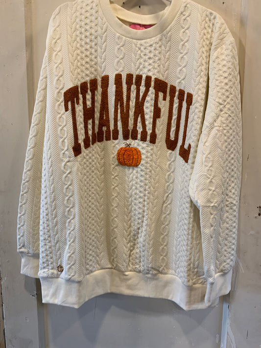 Thankful sweater crewneck