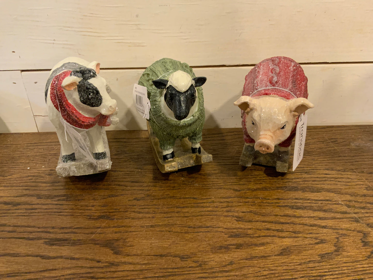 Farm Christmas animals