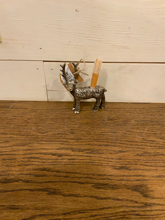 Deer body toothpick holder