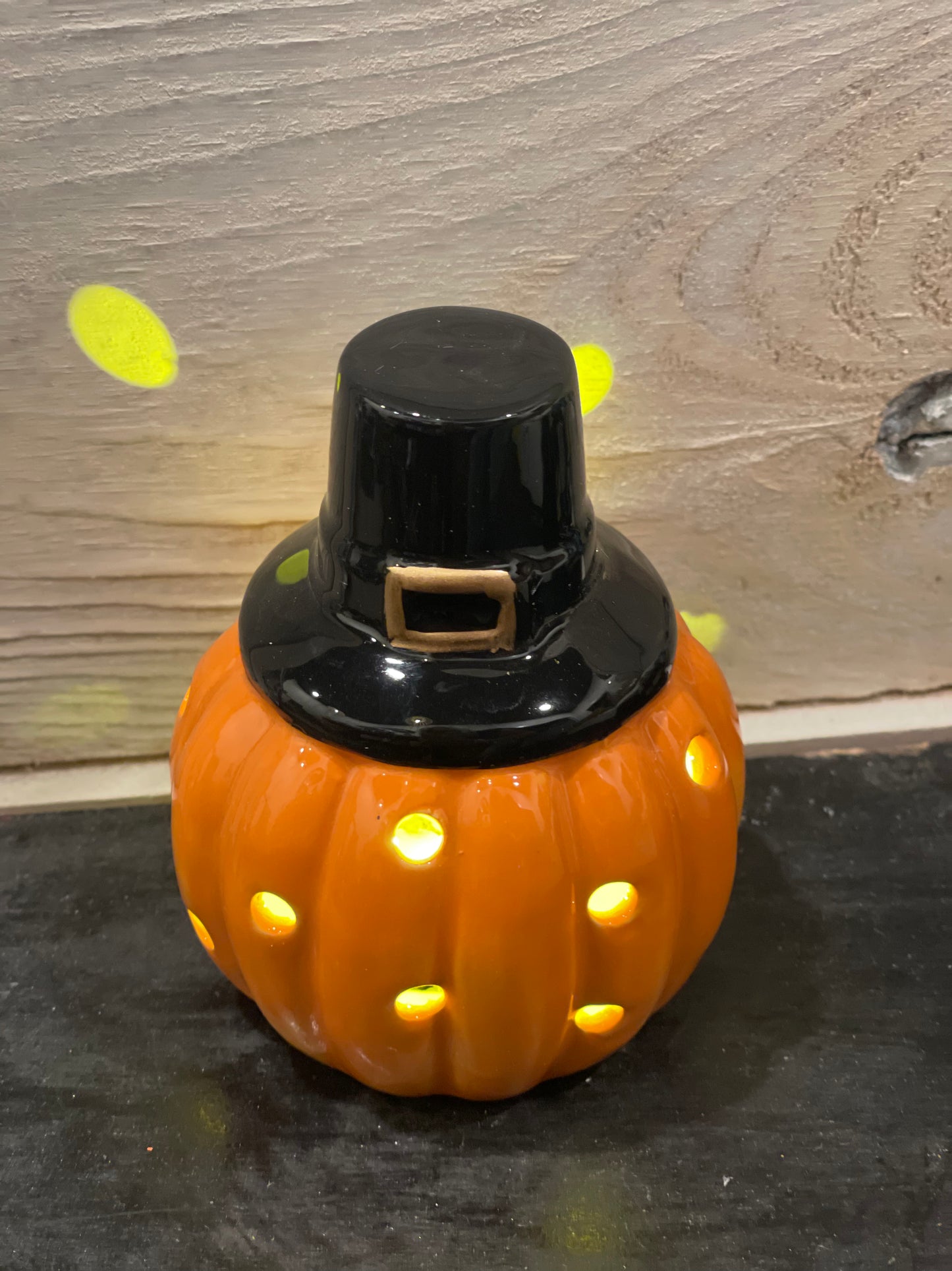 Pumpkin Hat Light Up Sitter